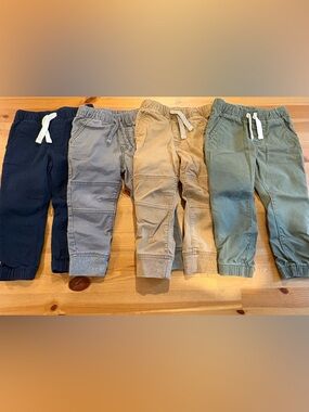 Bundle of Cat and Jack Woven Jogger Pants 2T